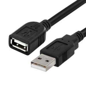 USB 2.0 Extension Cable Male to Female – High-Speed Data Transfer Cord for PC, Laptop, Printer, Keyboard, USB Hub