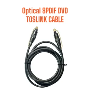 Optical SPDIF DVD Toslink Cable High Speed Transmission Fiber Optical Cable (2.0m) Cable Very High Quality Metal Connecter