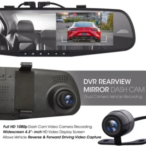 Car Camera Full HD 1080P Vehicle Blackbox, Night Vision Dash Cam, G Sensor, 4.5″TFT, 32GB Support, Wide-angle lens, Motion Detection, Cyclic Recording