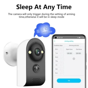 5MP Battery WIFI Camera 120° Wide Angle 5000mAh Battery PIR Motion Detection Security IP Camera V380 Pro / CCTV CCTV Camera Wifi Camera Wifi Smart Camera CCTV Camera Wifi Home Security Camera Smart Camera Wifi CCTV Wifi Outdoor Security Camera