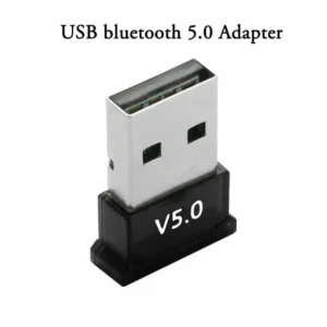 Bluetooth 5.0 USB Dongle for PC: Ideal for Keyboards, Game Consoles, Printers, Speakers, and More