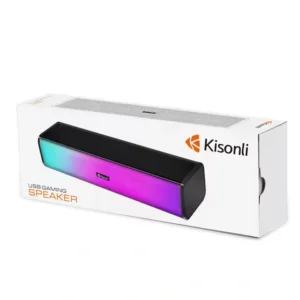 Kisonli RGB Gaming Wired USB Sound Bar System
