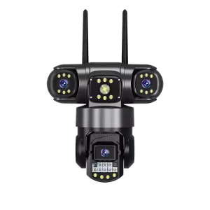 3 lens wifi camera