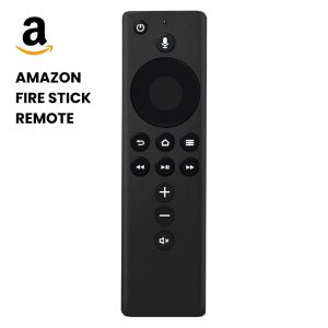 Replacement Voice Remote for Amazon Fire TV - Compatible with Fire TV Cube (1st/2nd Gen), Fire TV Stick 4K & 3rd Gen - Includes Power & Volume Controls