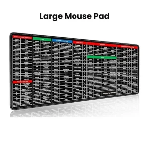 large mouse pad