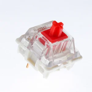 Red Mechanical Switches - 3-Pin Linear RGB Switches for Smooth Gaming Keyboards