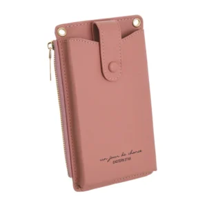 Women’s Purse PU Leather Phone Crossbody Bag – Fashion Long Wallet with Multi-Card Holder, Large Capacity Shoulder Handbag Purse for Mobile Phone, Cash & Cards, Stylish Design for Children, Available in Multi Colors