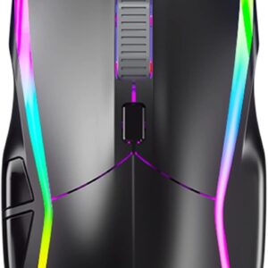 M-601 lightweight RGB gaming mouse USB wired 3200 DPI black