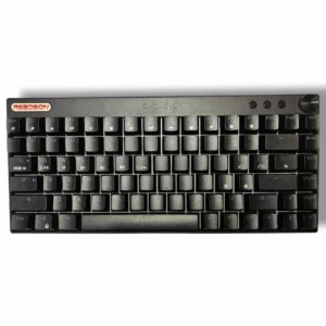 Readson K84 ergonomic key layout and multimedia knob details