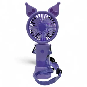 Bunny ears mini handheld fan with LED light by dotbox.pk